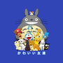 Kawaii Friends-womens racerback tank-batang 9tees