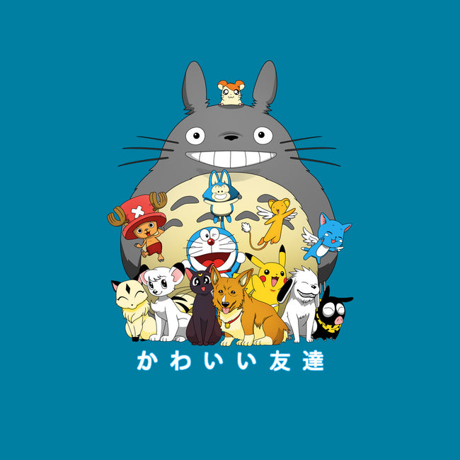 Kawaii Friends-youth crew neck sweatshirt-batang 9tees