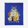 Kawaii Friends-none fleece blanket-batang 9tees