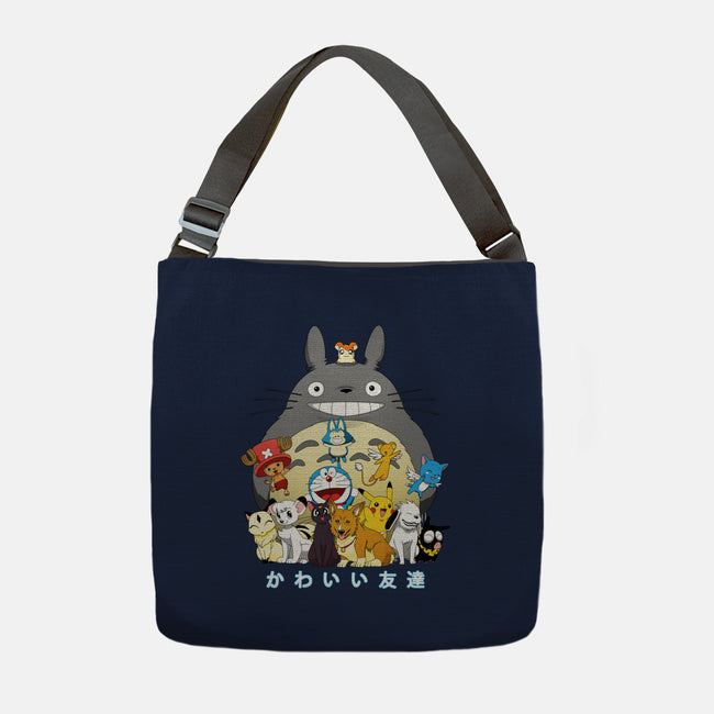 Kawaii Friends-none adjustable tote-batang 9tees