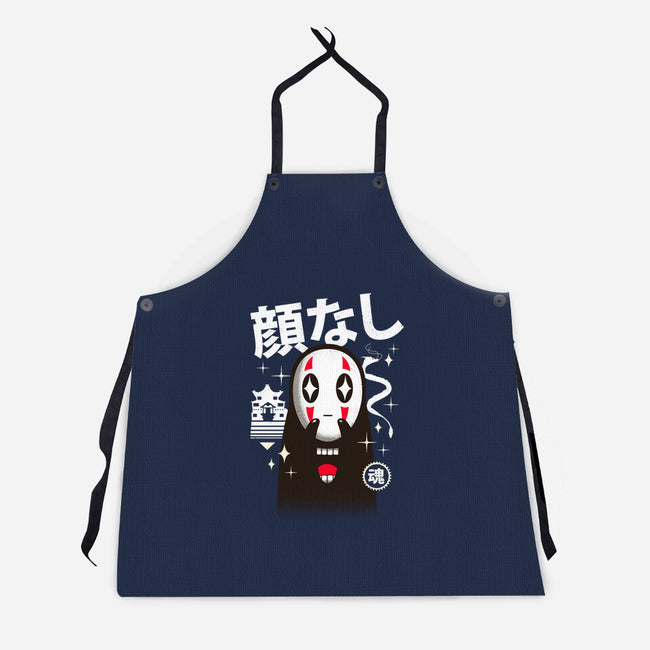 Kawaii Kaonashi-unisex kitchen apron-vp021