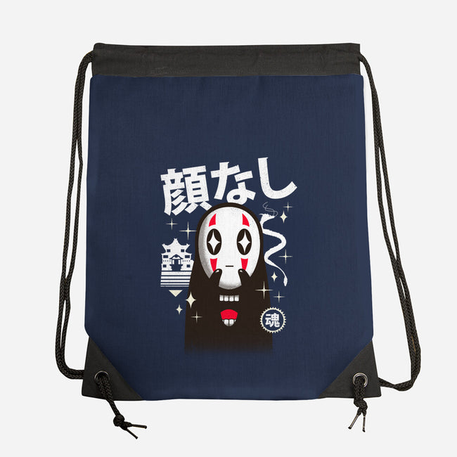 Kawaii Kaonashi-none drawstring bag-vp021
