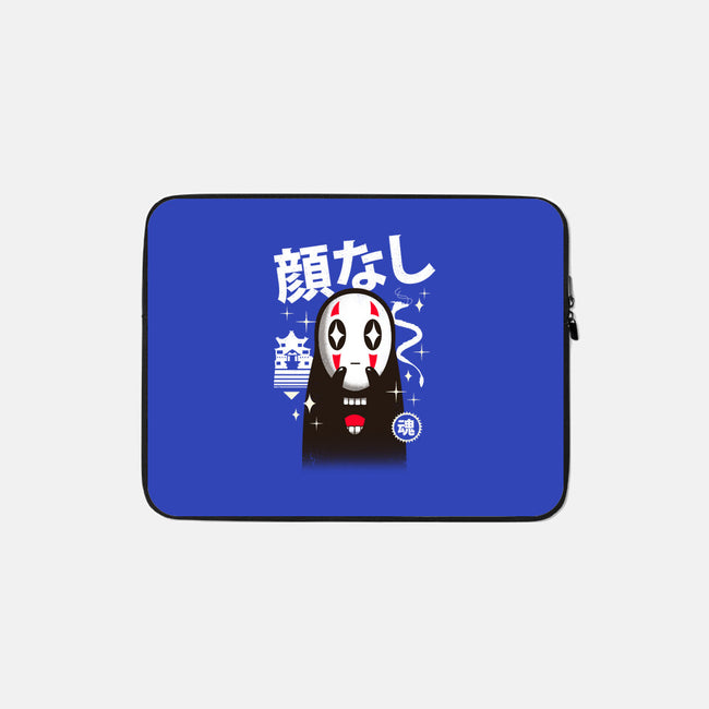 Kawaii Kaonashi-none zippered laptop sleeve-vp021