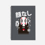 Kawaii Kaonashi-none dot grid notebook-vp021