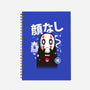 Kawaii Kaonashi-none dot grid notebook-vp021