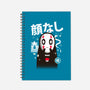 Kawaii Kaonashi-none dot grid notebook-vp021