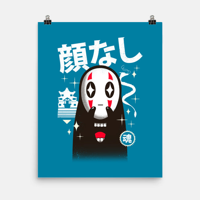 Kawaii Kaonashi-none matte poster-vp021