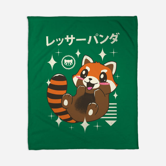 Kawaii Red Panda-none fleece blanket-vp021