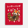 Kawaii Red Panda-none stretched canvas-vp021