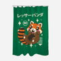 Kawaii Red Panda-none polyester shower curtain-vp021