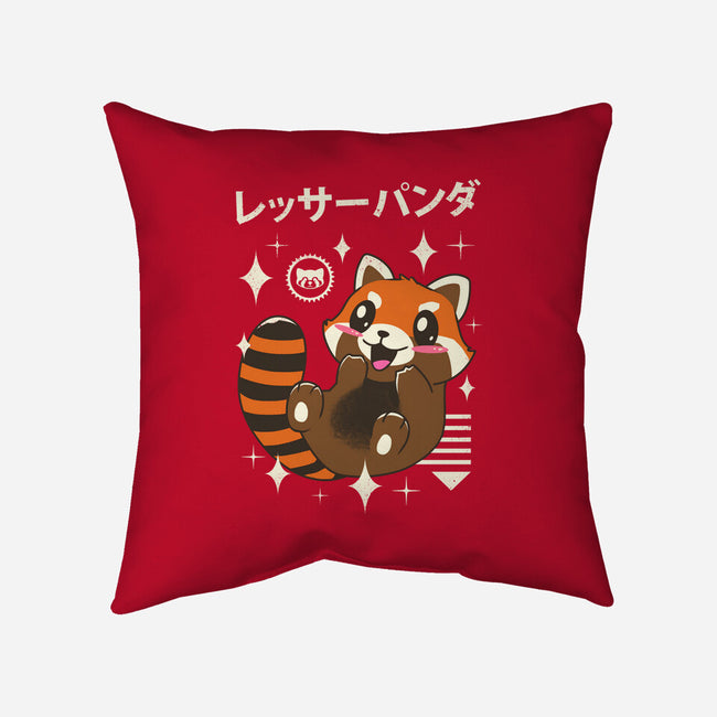 Kawaii Red Panda-none removable cover throw pillow-vp021