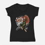 Kaylee's Spacecraft Repair-womens v-neck tee-Bamboota