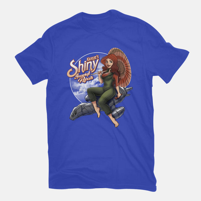 Kaylee's Spacecraft Repair-womens fitted tee-Bamboota