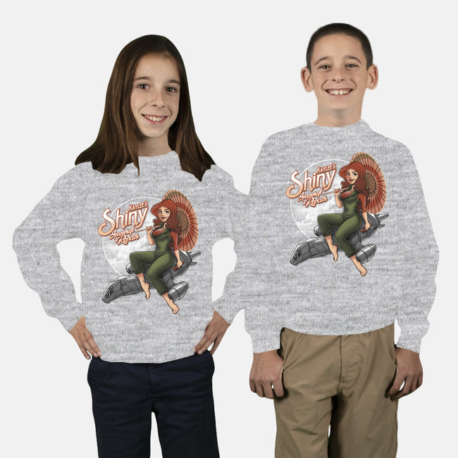 Kaylee's Spacecraft Repair-youth crew neck sweatshirt-Bamboota