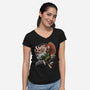 Kaylee's Spacecraft Repair-womens v-neck tee-Bamboota