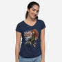 Kaylee's Spacecraft Repair-womens v-neck tee-Bamboota