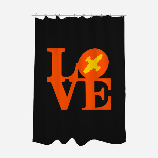 Keeps Her In The Air-none polyester shower curtain-geekchic_tees