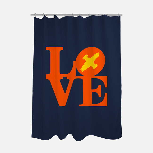 Keeps Her In The Air-none polyester shower curtain-geekchic_tees