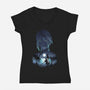 Keyblade Wielders-womens v-neck tee-dandingeroz