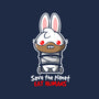 Killer Bunny-none drawstring bag-NemiMakeit