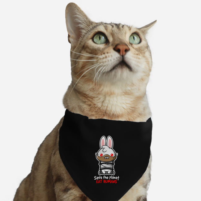 Killer Bunny-cat adjustable pet collar-NemiMakeit