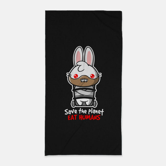 Killer Bunny-none beach towel-NemiMakeit