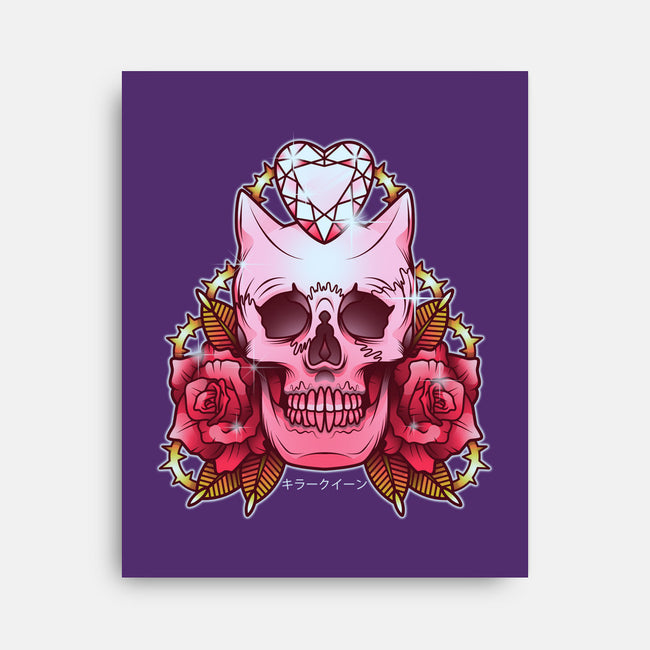 Killer Queen of Diamonds-none stretched canvas-AutoSave