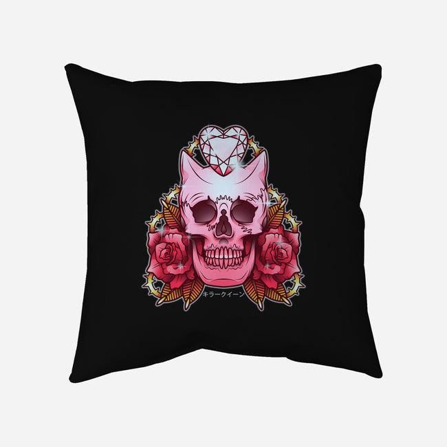 Killer Queen of Diamonds-none removable cover throw pillow-AutoSave