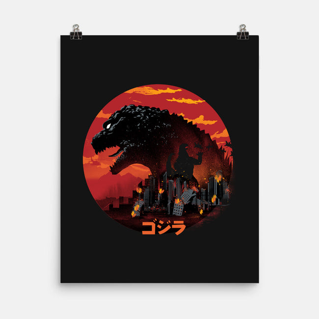 King Kaiju-none matte poster-dandingeroz