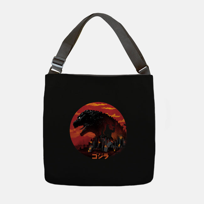 King Kaiju-none adjustable tote-dandingeroz