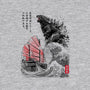 King Kaiju Sumi-e-mens heavyweight tee-DrMonekers
