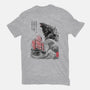 King Kaiju Sumi-e-unisex basic tee-DrMonekers