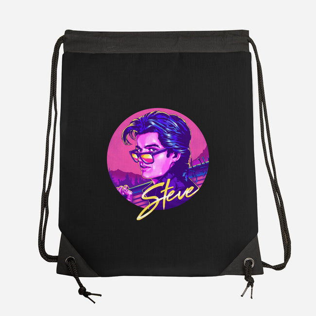 King Steve-none drawstring bag-zerobriant