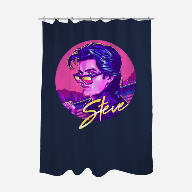 King Steve-none polyester shower curtain-zerobriant