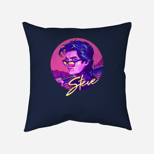 King Steve-none removable cover throw pillow-zerobriant