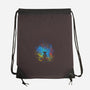 Kingdom Art-none drawstring bag-Donnie
