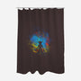 Kingdom Art-none polyester shower curtain-Donnie