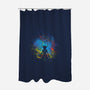 Kingdom Art-none polyester shower curtain-Donnie