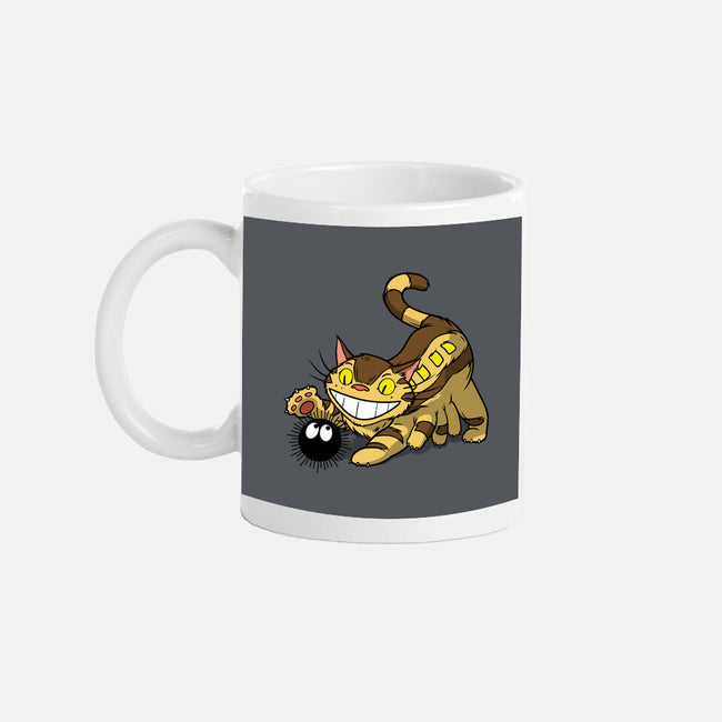 Kitten Bus-none glossy mug-drbutler