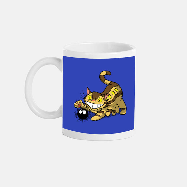 Kitten Bus-none glossy mug-drbutler