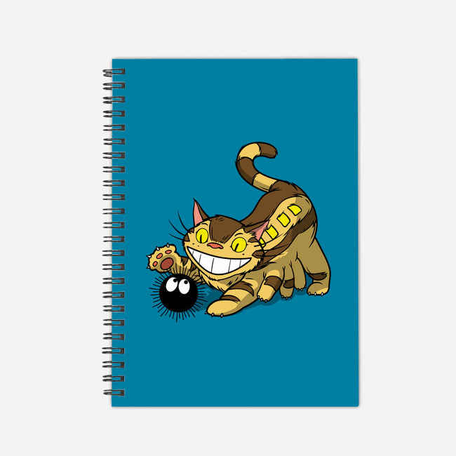 Kitten Bus-none dot grid notebook-drbutler