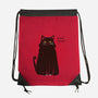 Kneel Human!-none drawstring bag-kharmazero