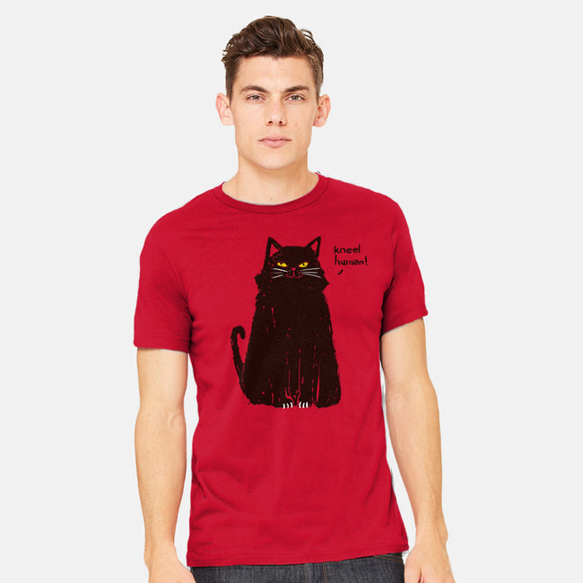 Kneel Human!-mens heavyweight tee-kharmazero
