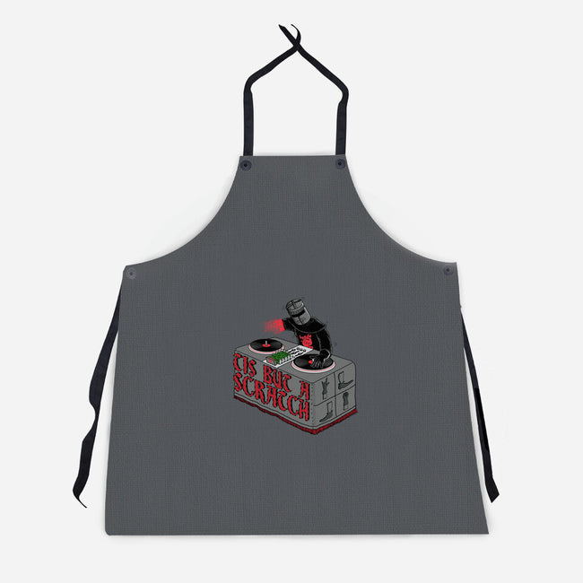 Knight of the Turntable-unisex kitchen apron-Scott Neilson Concepts