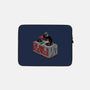 Knight of the Turntable-none zippered laptop sleeve-Scott Neilson Concepts