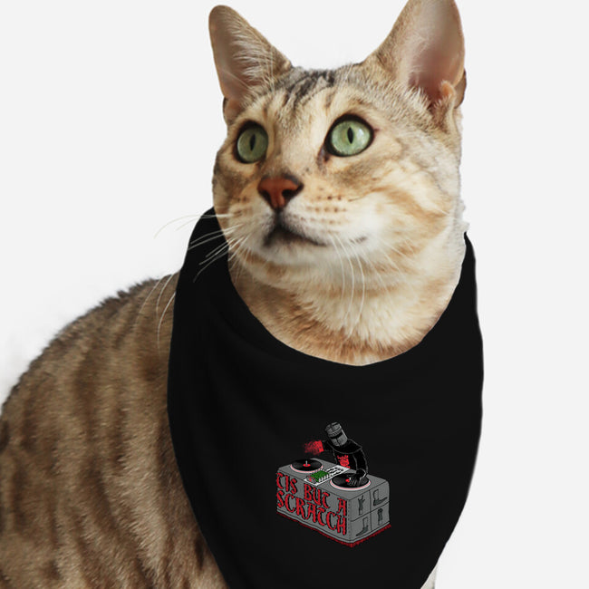 Knight of the Turntable-cat bandana pet collar-Scott Neilson Concepts