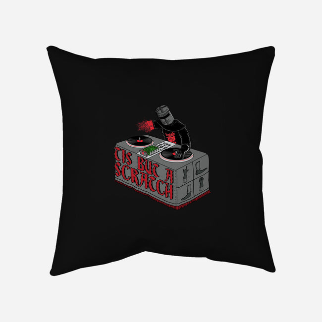 Knight of the Turntable-none removable cover w insert throw pillow-Scott Neilson Concepts