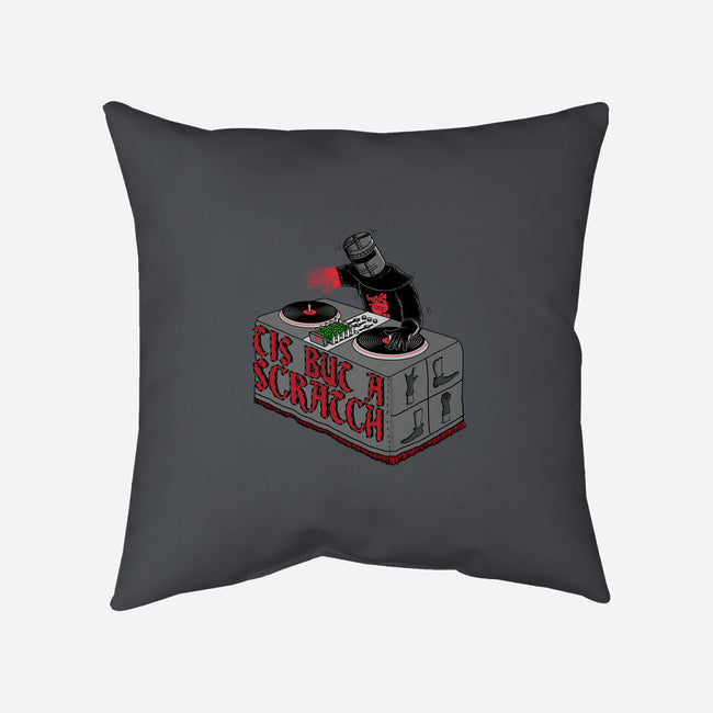 Knight of the Turntable-none removable cover w insert throw pillow-Scott Neilson Concepts