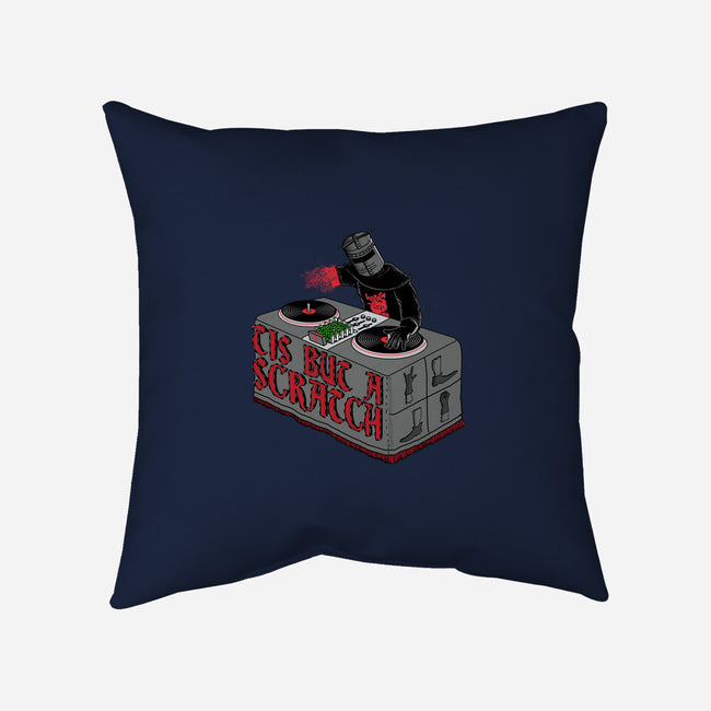 Knight of the Turntable-none removable cover w insert throw pillow-Scott Neilson Concepts