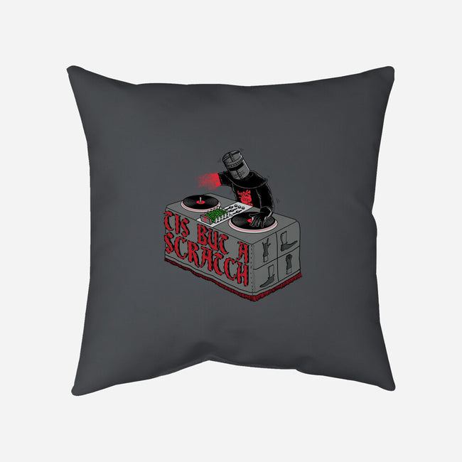 Knight of the Turntable-none removable cover throw pillow-Scott Neilson Concepts